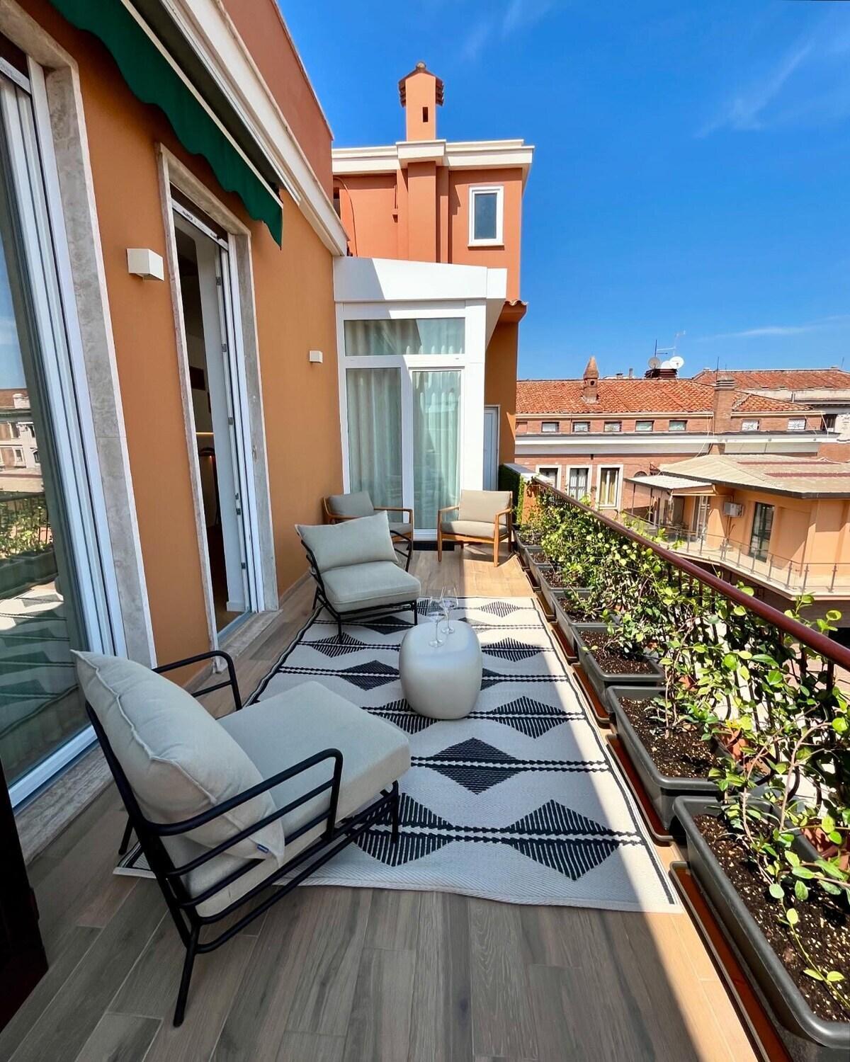 Green Tevere Rooftop Rome Room photo